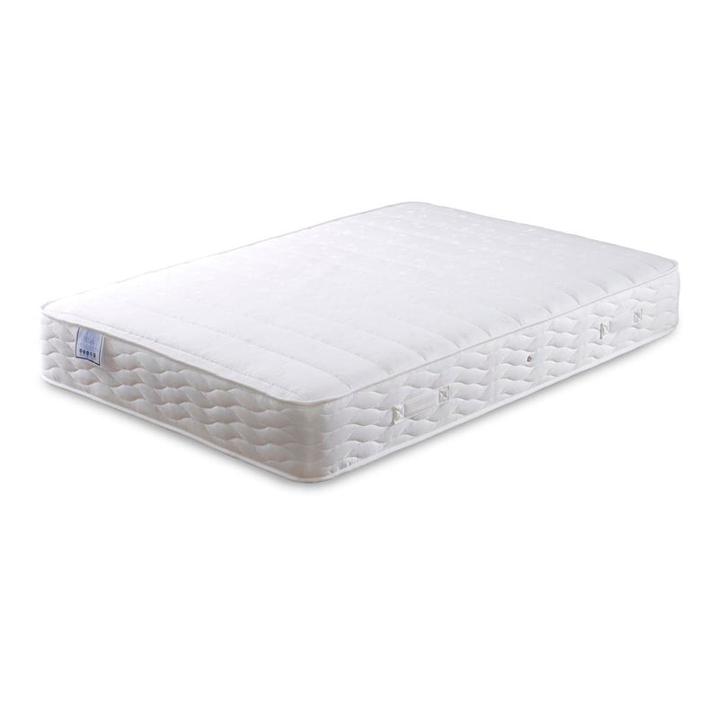 Titan Open Coil Mattress – angled view