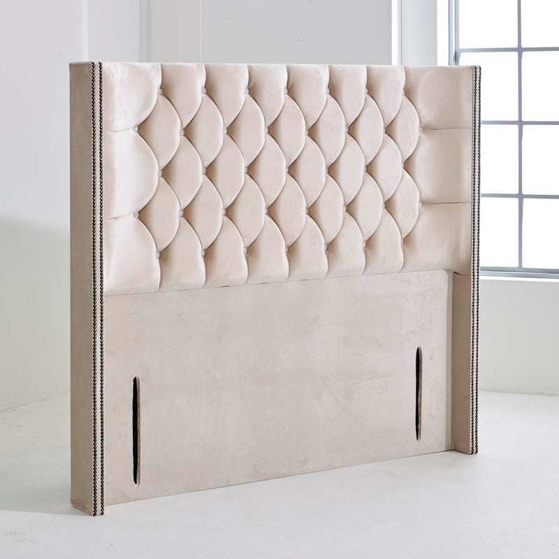 Washington Winged Floor Standing Upholstered Headboard