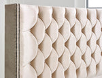 Washington Winged Floor Standing Upholstered Headboard