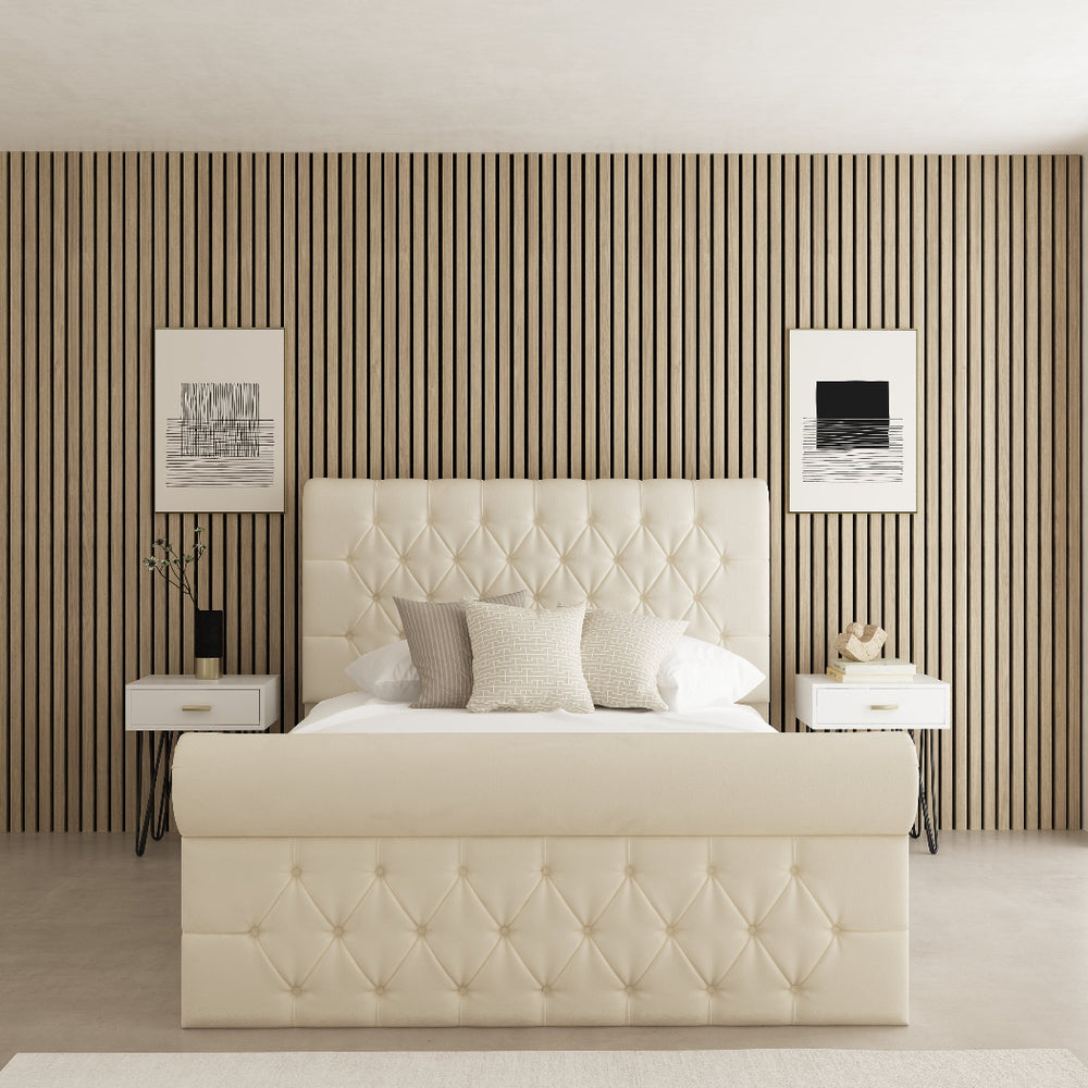 Winchester Chesterfield Fabric Upholstered Bed Frame