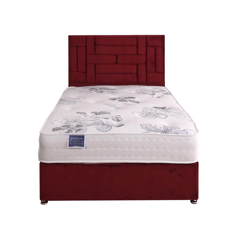 Windsor Orthopaedic Coil Sprung Divan Bed Set