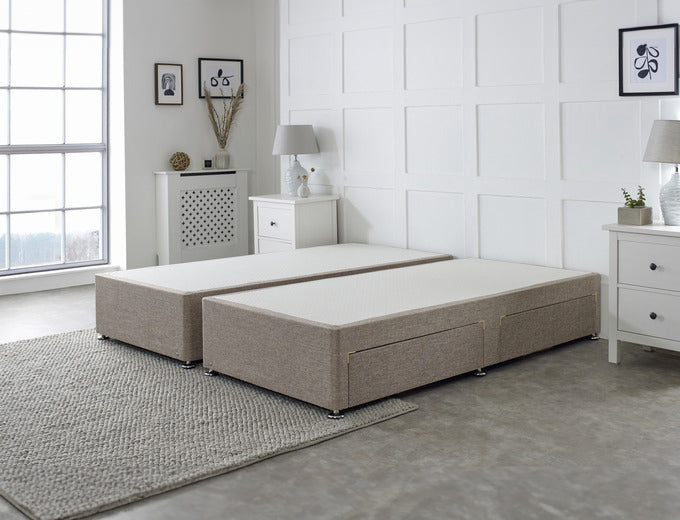 Divan Platform Premium Zip and Link Platform Top Divan Bed Base – Comfybedss