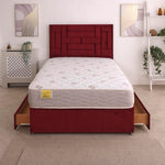 Zeus Orthopaedic Coil Sprung Divan Bed Set