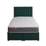 Zoya Coil Sprung Ottoman End Lift Bed Set